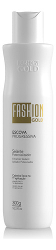Escova Progressiva Fashion Gold 300g - Liso Perfeito com Kerafive22