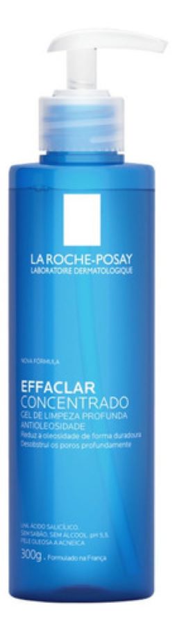 Gel de Limpeza Effaclar Concentrado La Roche-Posay 300g | Controle de Oleosidade e Antiacne