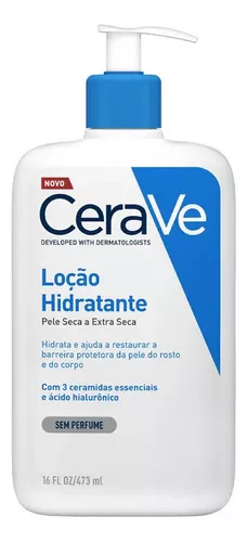 Loção Hidratante CeraVe 473ml - Com Ceramidas e Ácido Hialurônico