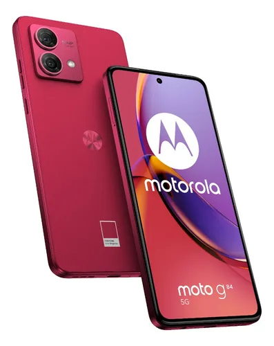 Motorola Moto G84 5G 256GB Viva Magenta - Câmera 50MP e Tela 120Hz