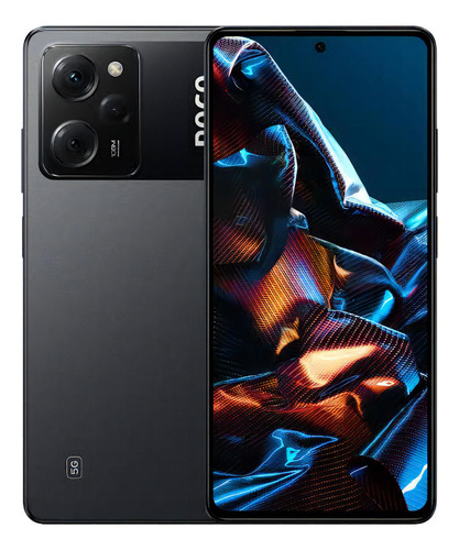 Xiaomi Poco X5 5G 256GB Preto - Tela AMOLED 6.67", 8GB RAM