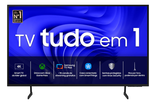 Smart TV Samsung 43” Crystal UHD 4K – HDMI, Wi-Fi e Apps