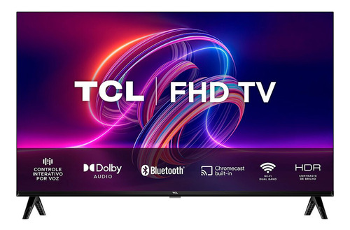 Smart TV TCL 32” Full HD – Modelo S5400AF com HDMI, Wi-Fi e Apps
