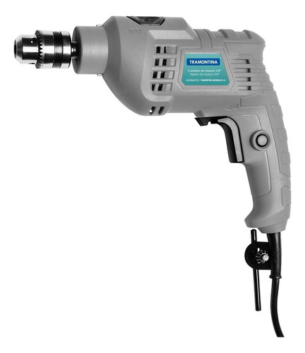 Furadeira de Impacto Tramontina 500W – Mandril 3/8" para Uso Profissional e Doméstico