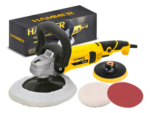 Politriz Angular Automotiva Titanium 7” – POL 1200W para Carros e Oficinas