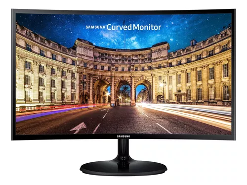 Monitor Curvo 27” Samsung FHD com FreeSync, 4ms e HDMI/VGA – LC27F390FHLMZD