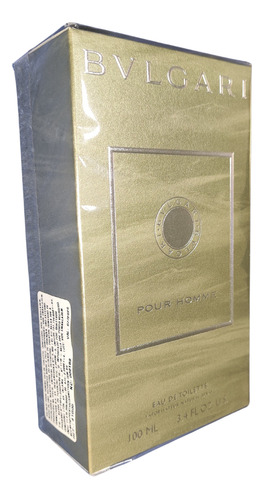 Perfume Bvlgari Pour Homme Eau de Toilette 100ml - Aromático Fresco | Elegância Atemporal
